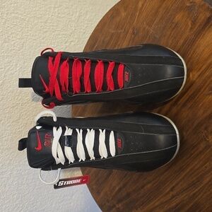 Nike Air Strobe Baseball Cleats Black/White Sports Athletic Brand new! Sz.11